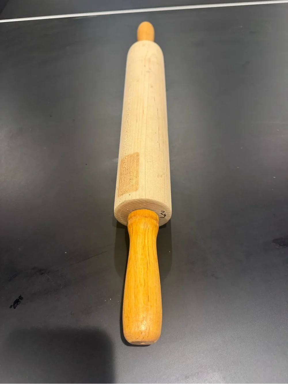 Vintage Set of 3 Wooden Rolling Pins - Natural Wood